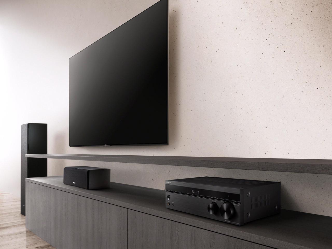 Alt view image 20 of 20 - Sony STRDH590 5.2 Channel Surround Sound Home Theater Receiver: 4K HDR AV Receiver with Bluetooth,Black