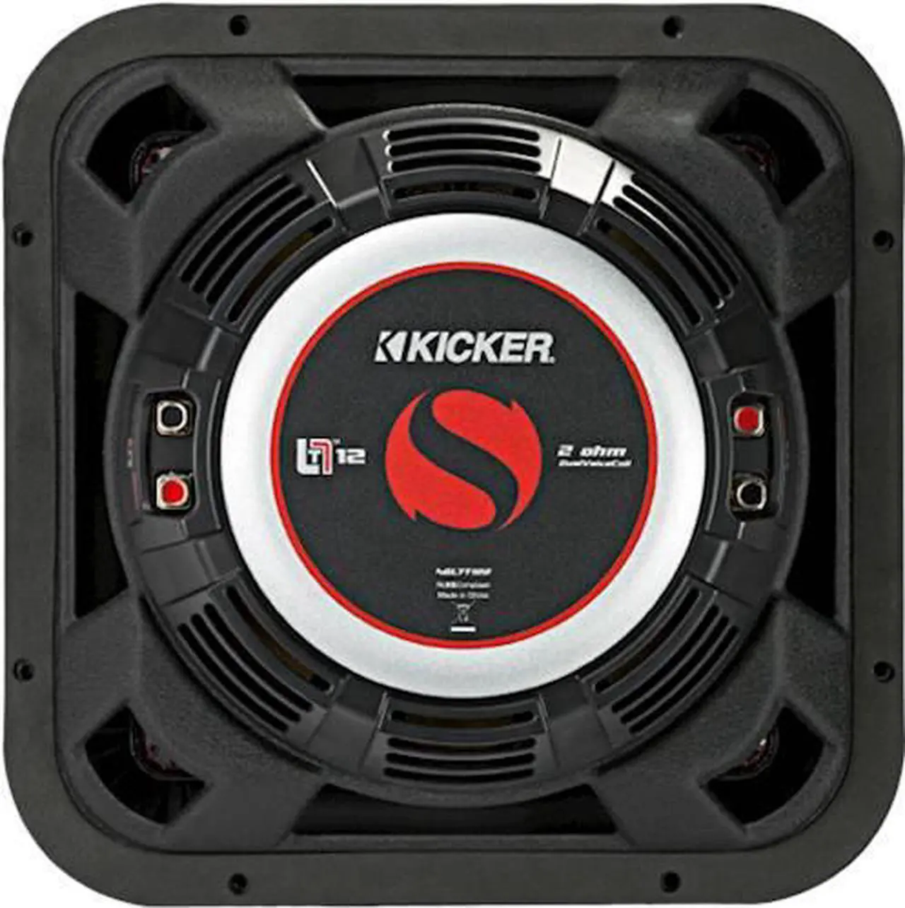 Alt view image 9 of 14 - Kicker 46L7T124 12" Solo-Baric L7T Shallow-Mount Dual 4-Ohm Voice Coil Subwoofer
