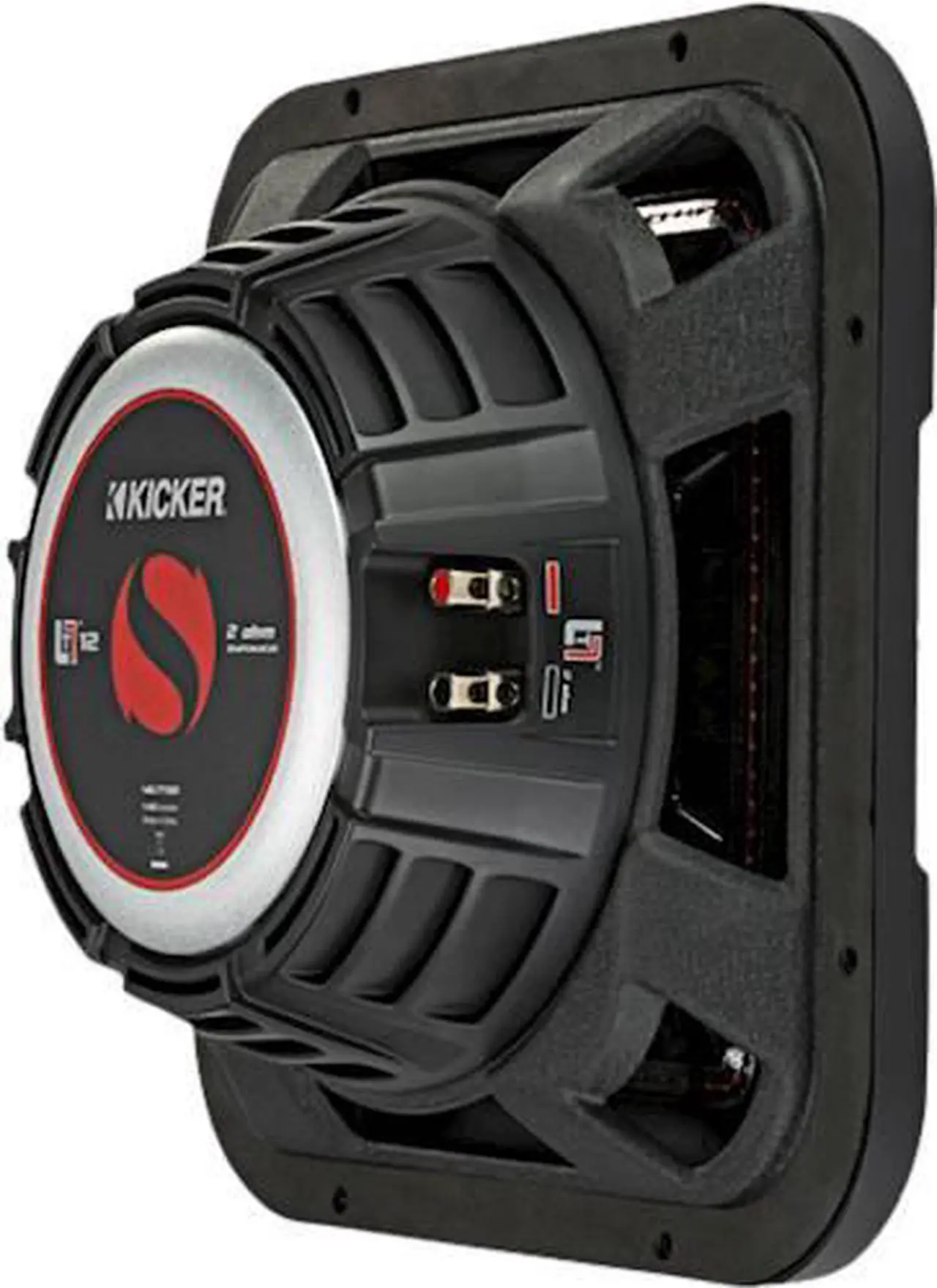 Alt view image 11 of 14 - Kicker 46L7T124 12" Solo-Baric L7T Shallow-Mount Dual 4-Ohm Voice Coil Subwoofer