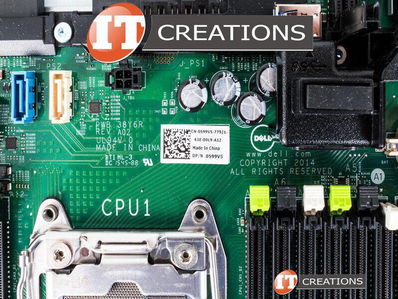 Alt view image 8 of 9 - DELL 599V5  System Board For Poweredge Poweredge R730