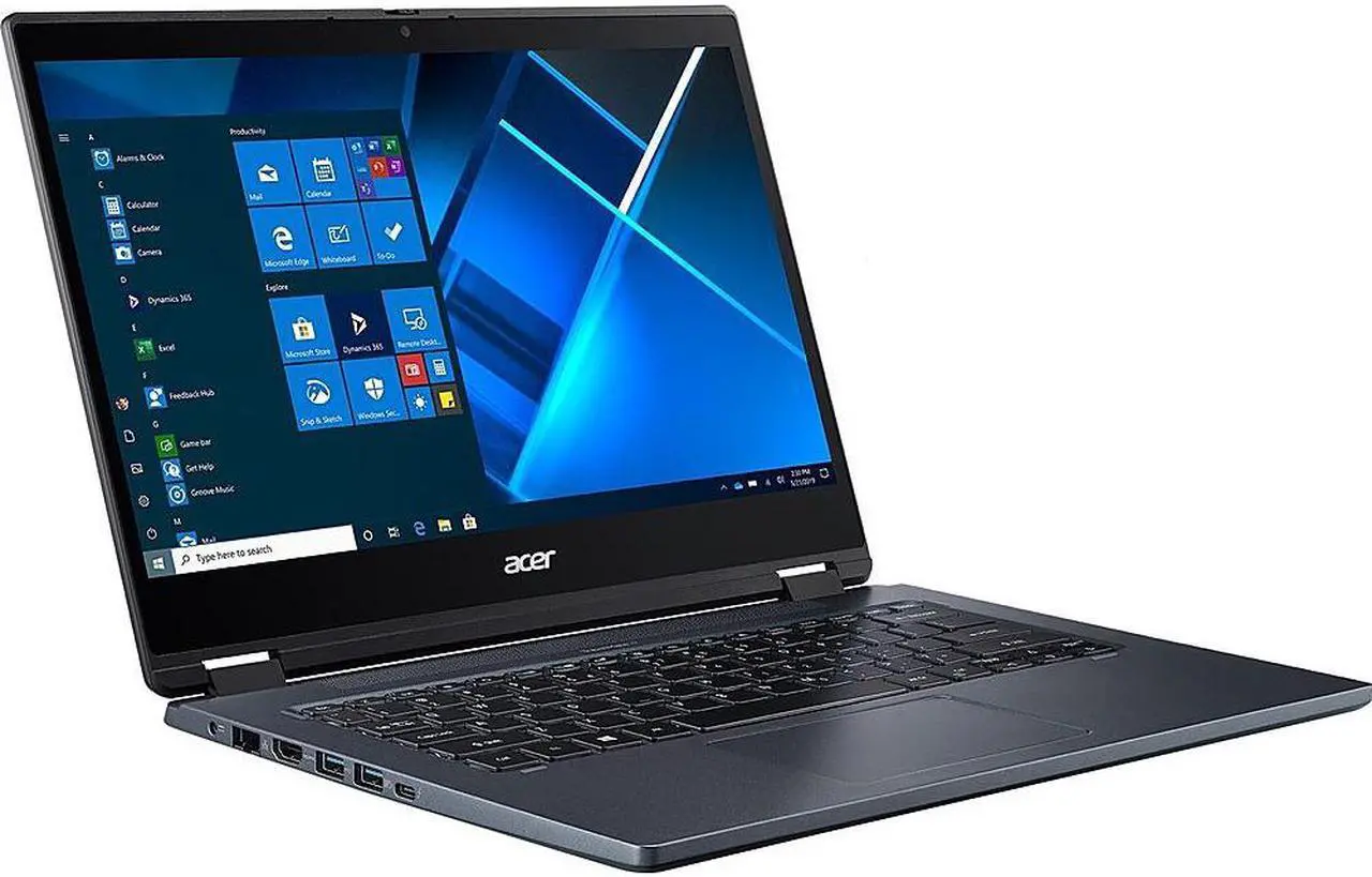 Alt view image 13 of 18 - Acer P414RN-51 TMP414RN-51-5426 14" Touchscreen 2 in 1 Notebook - Full HD - 1920 x 1080 - Intel Core i5 i5-1135G7 Quad-core (4 Core) 2.40 GHz - 8 GB RAM - 256 GB SSD - Slate Blue - Windows 10 Pro