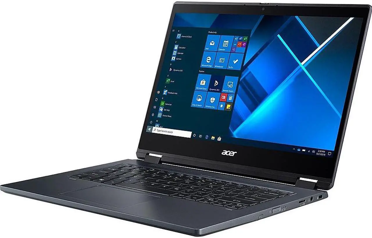 Alt view image 15 of 18 - Acer P414RN-51 TMP414RN-51-5426 14" Touchscreen 2 in 1 Notebook - Full HD - 1920 x 1080 - Intel Core i5 i5-1135G7 Quad-core (4 Core) 2.40 GHz - 8 GB RAM - 256 GB SSD - Slate Blue - Windows 10 Pro