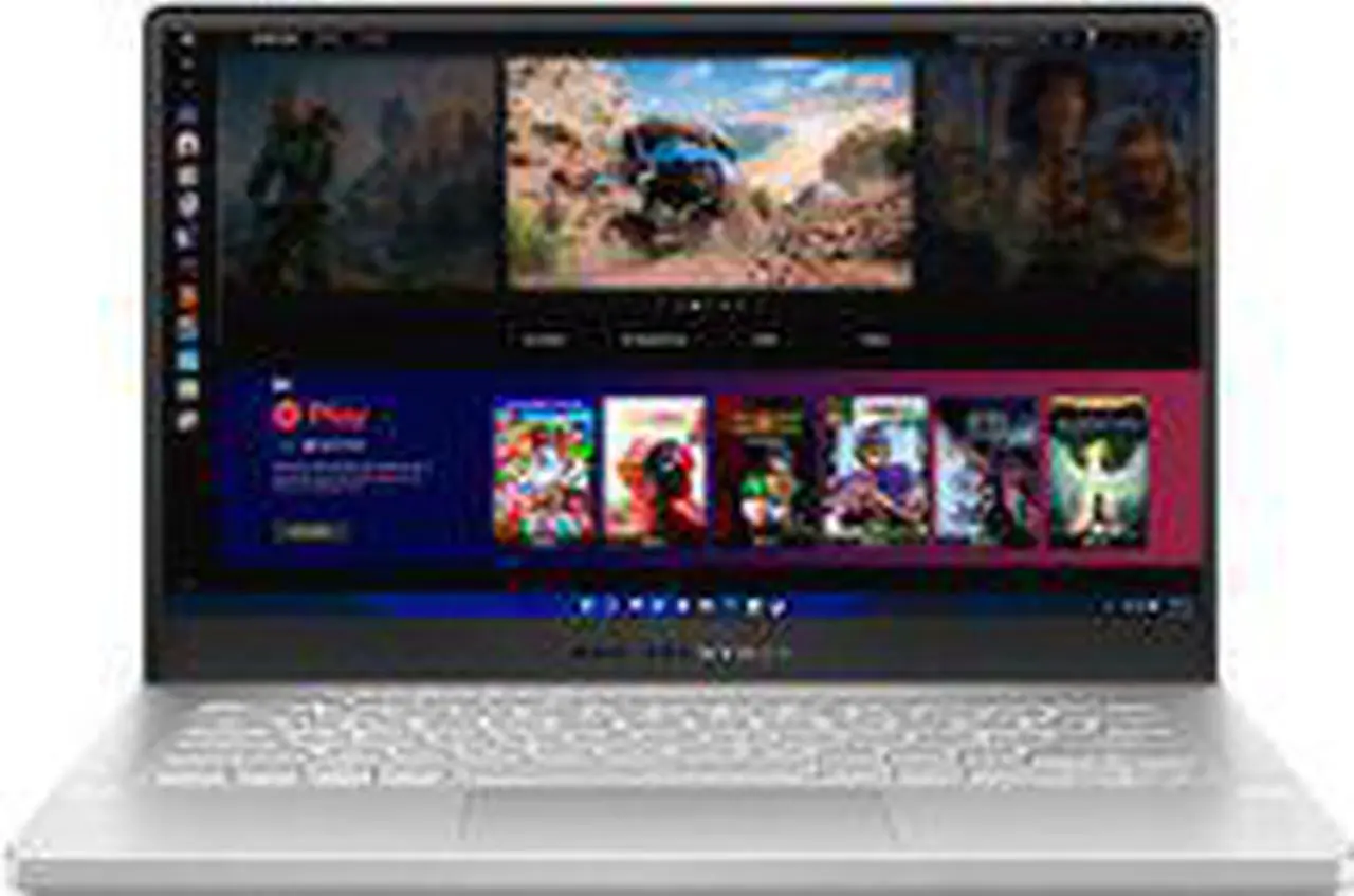 Alt view image 8 of 13 - ASUS - ROG Zephyrus 14" Gaming Laptop - AMD Ryzen 9 - 16GB Memory - NVIDIA GeForce RTX 3060 - 1TB SSD - Moonlight White - Moonlight White Notebook GA401QM-211.ZG14