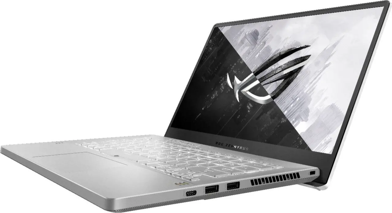 Alt view image 12 of 13 - ASUS - ROG Zephyrus 14" Gaming Laptop - AMD Ryzen 9 - 16GB Memory - NVIDIA GeForce RTX 3060 - 1TB SSD - Moonlight White - Moonlight White Notebook GA401QM-211.ZG14