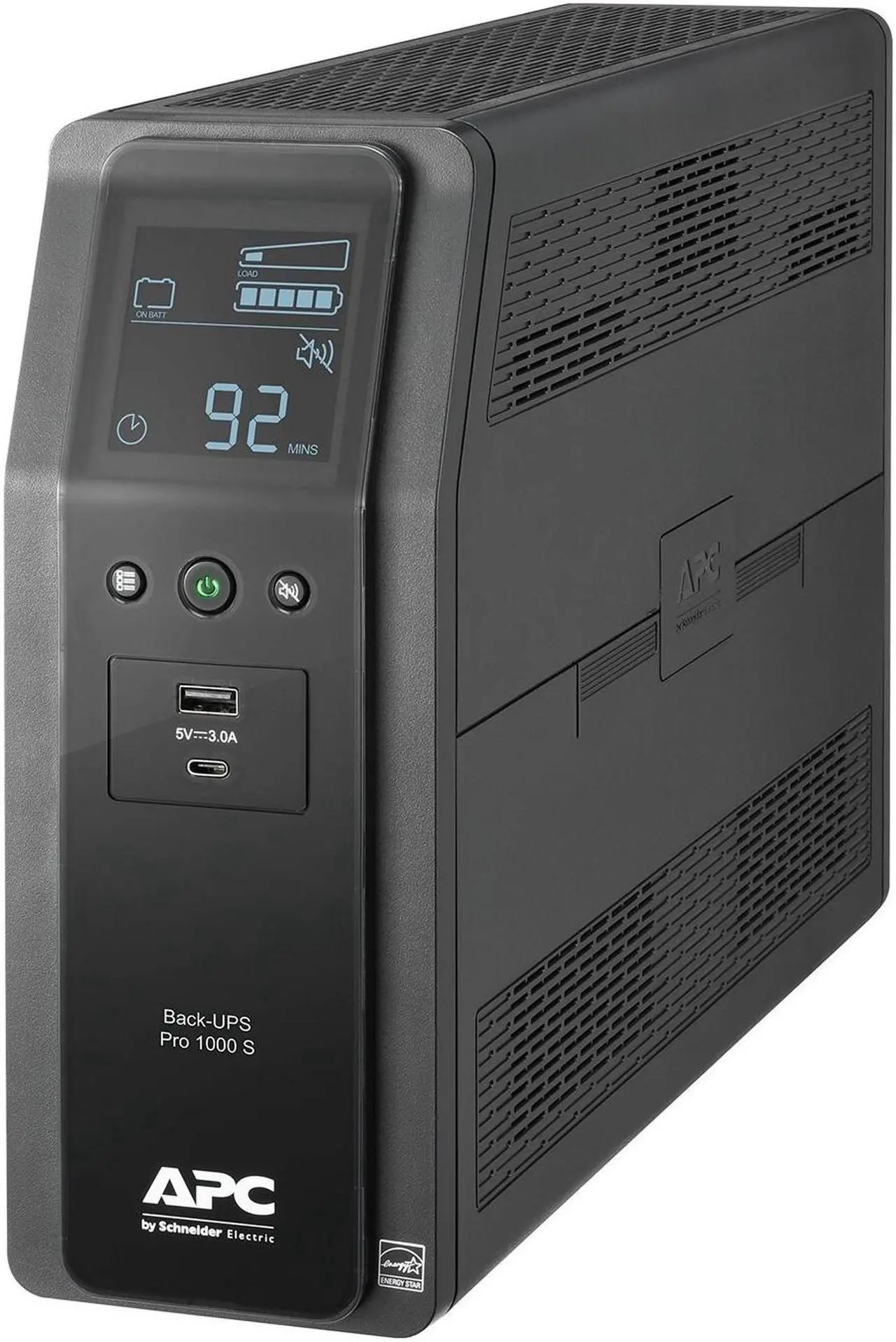 Main image of APC by Schneider Electric Back-UPS Pro BR1000MS 1.0KVA Tower UPS
