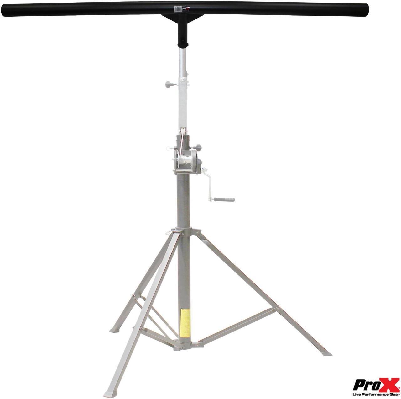 Alt view image 3 of 10 - XT-5FT-TRBR 2" Round Diameter Universal Cross Bar 5 FT Attaches To 1 3/8" Stand