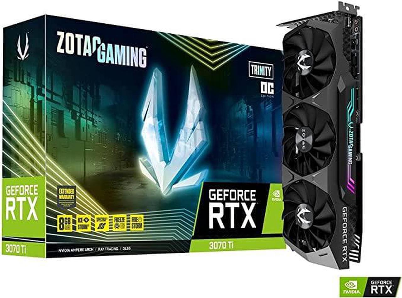 ZOTAC Gaming GeForce RTX 3070 Ti Trinity OC 8GB GDDR6X ZT-A30710J-10P