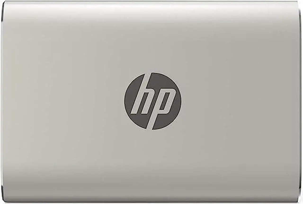 Alt view image 2 of 4 - HP P500 500GB USB 3.2 Type-C Portable SSD 7PD55AA - Silver