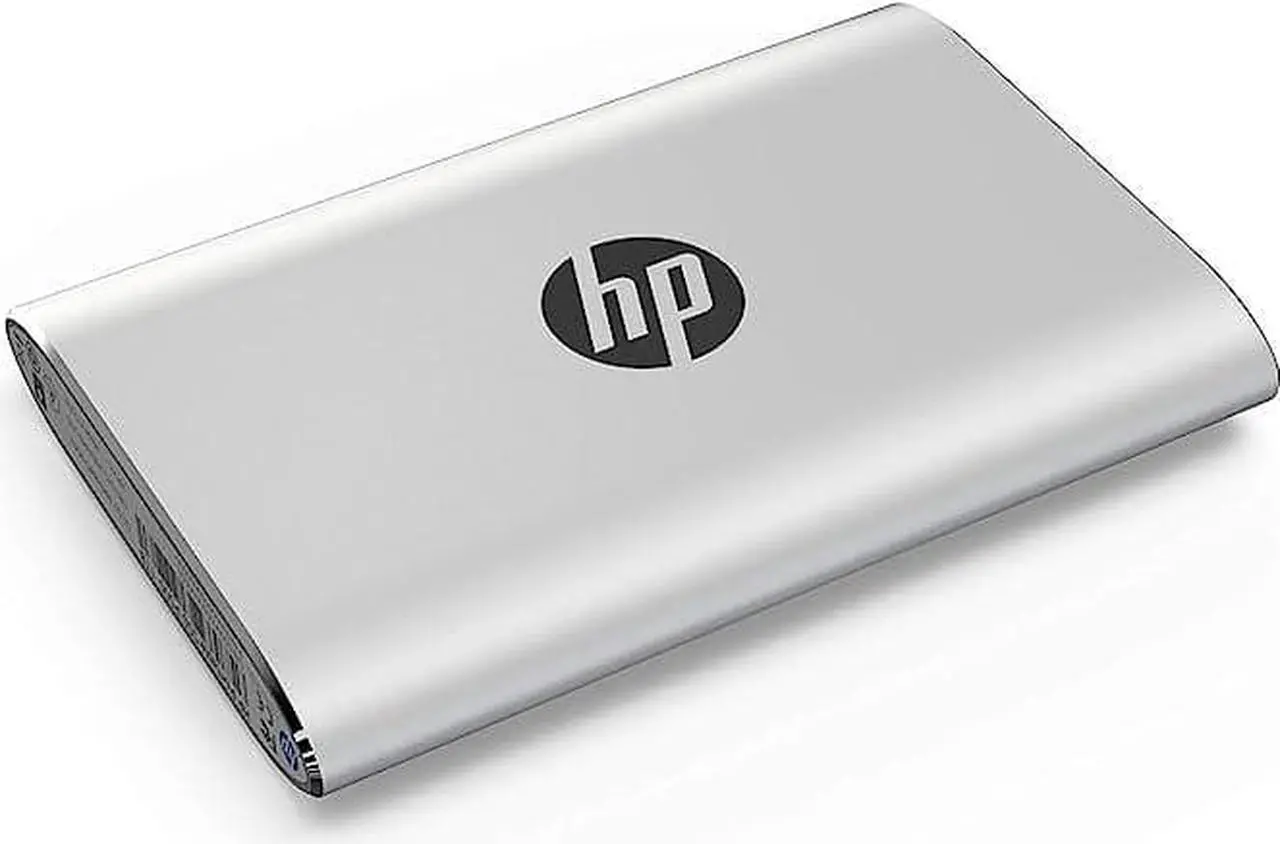 Alt view image 4 of 4 - HP P500 500GB USB 3.2 Type-C Portable SSD 7PD55AA - Silver