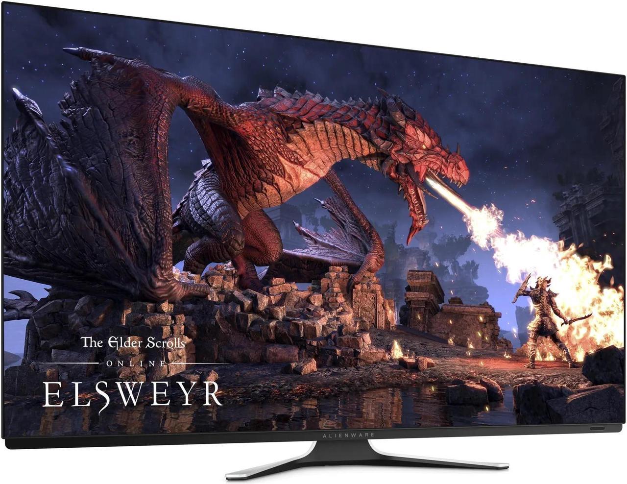Main image of DELL Alienware 55" UHD 4K OLED Gaming Monitor True Life Colors AW5520QF - Black