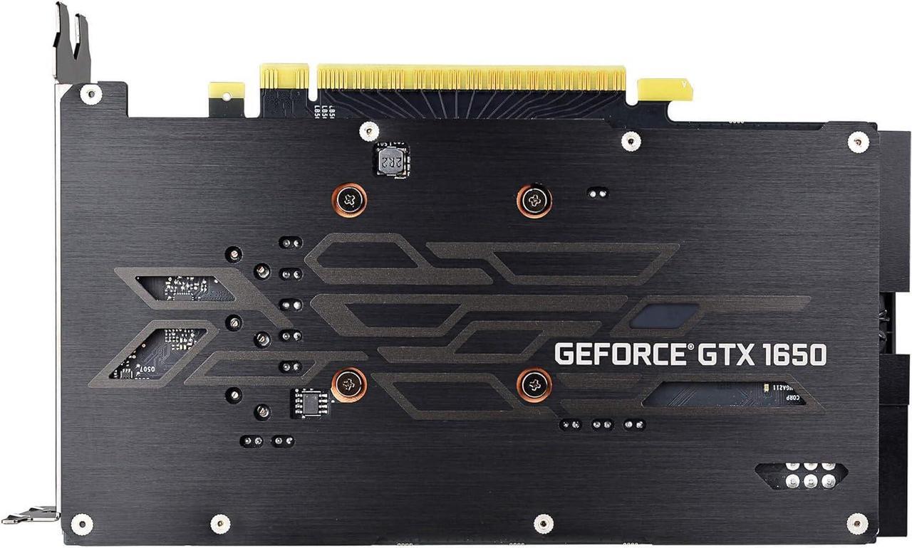 Alt view image 3 of 4 - EVGA GeForce GTX 1650 SC ULTRA GAMING, 04G-P4-1057-KR, 4GB Dual Fan - Black