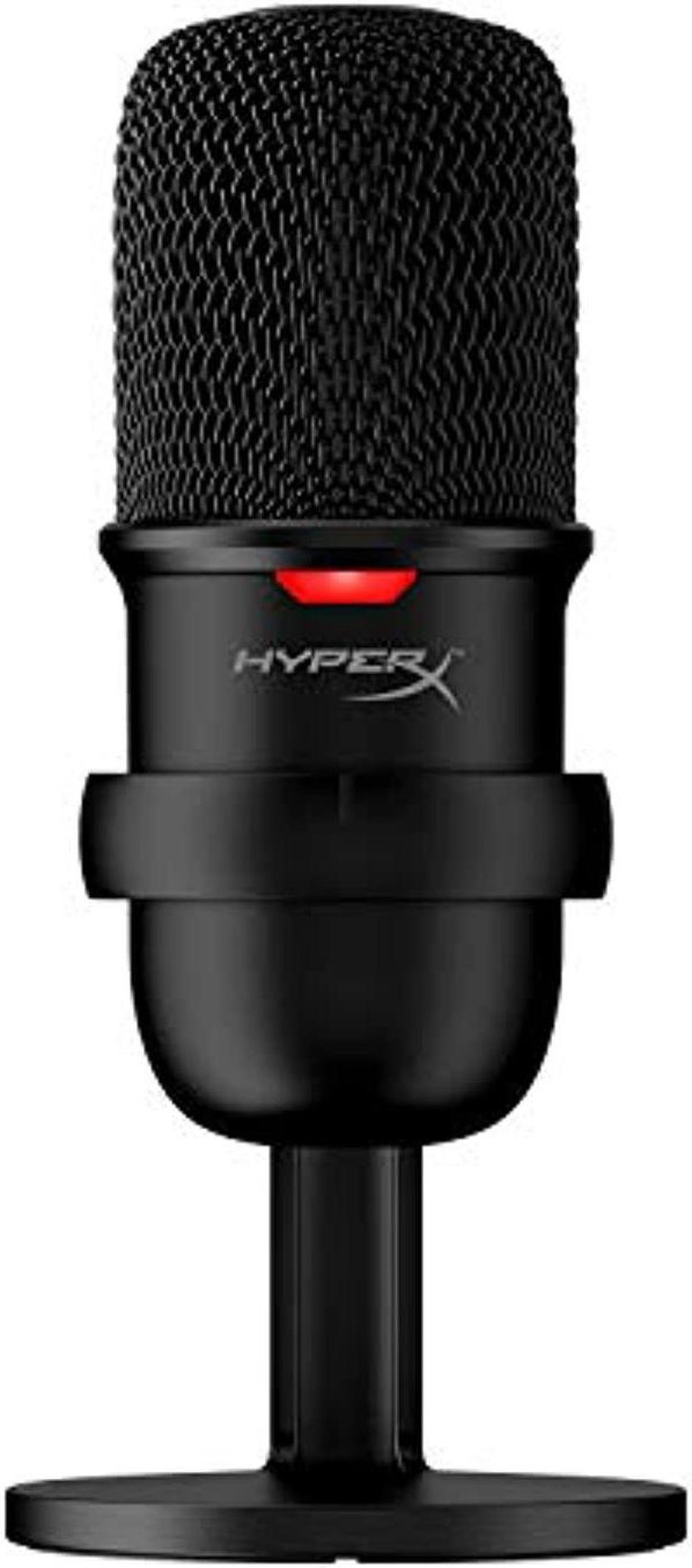 Main image of hyperx solocast - usb condenser gaming microphone, for pc, ps4, ps5 and mac, tap-to-mute sensor, cardioid polar pattern, great for gaming, streaming, podcasts, twitch, youtube, discord