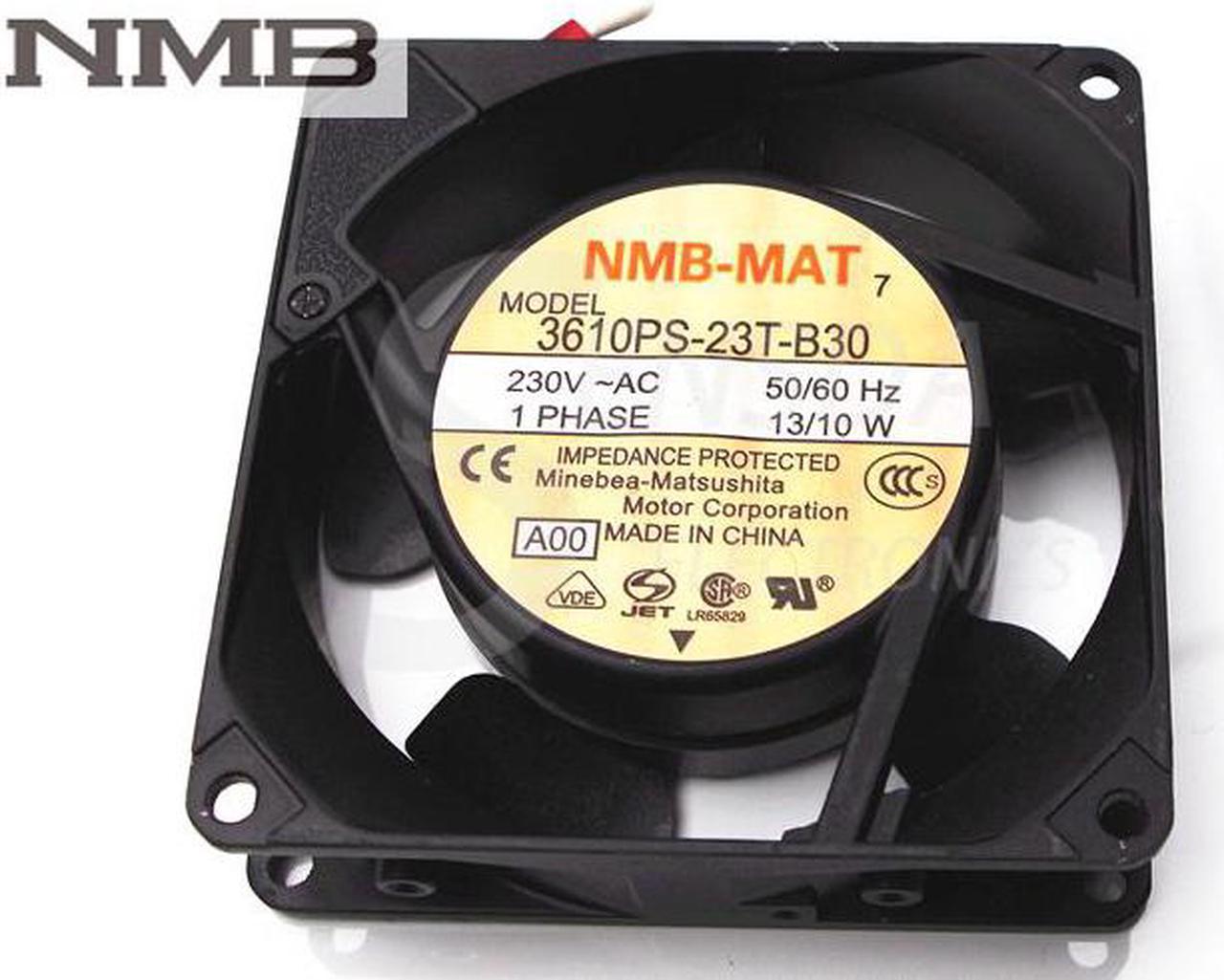 For NMB  3610PS-23T-B30 9025 90mm 9cm aluminum frame fan 9CM AC fan 230V 13/10W server inverter blowers