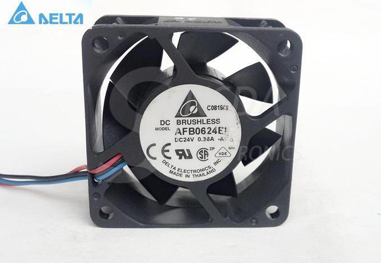 for delta AFB0624EH 6cm 6025 60mm DC 24V 0.24A inverter server axial cooler blower cooling fans