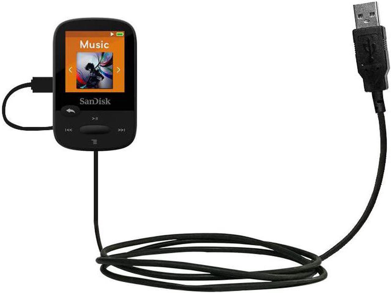 Main image of Hot Sync And Charge Straight Usb Cable Compatible With Sandisk Clip Sport - Charge And Data Sync With The Same Cable. Built With Tipexchange Technology