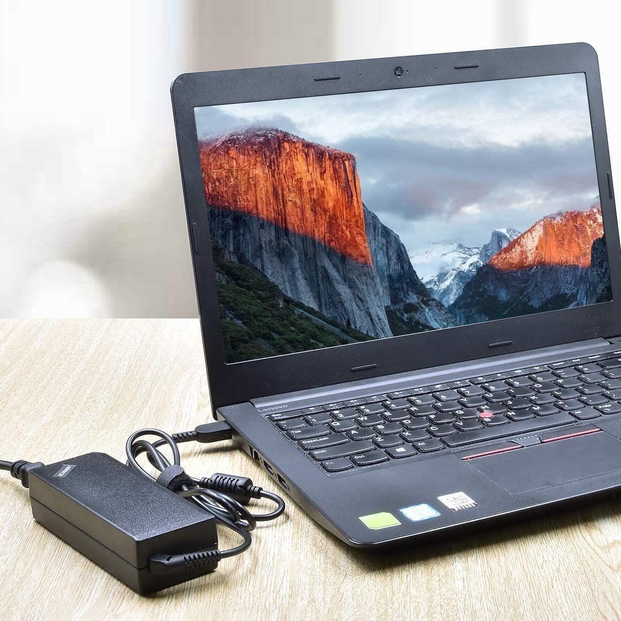 Alt view image 7 of 7 - 90W 20V 4.5A USB Adapter Charger fit Lenovo ThinkPad X1 Carbon 45N0237 344428U Ultrabook,Yoga 3rd 260 370,T440 T450,E431 E450 E540,L440 L540,X250 X240,G405 G500 G510 G700 6277-9QU AC Laptop Power Cord