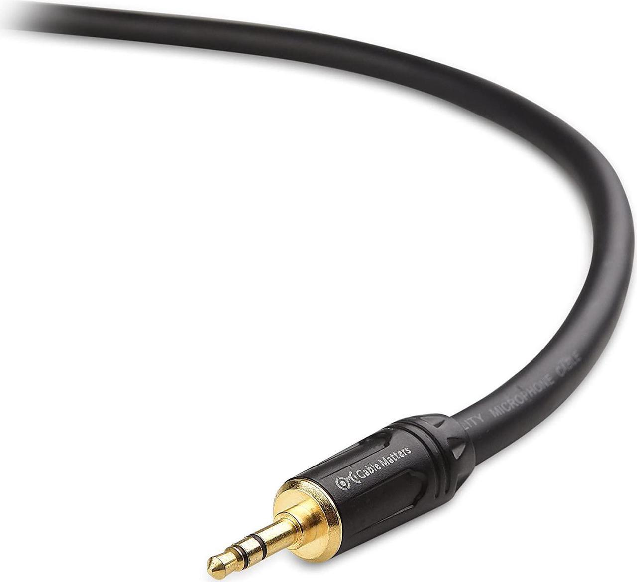 Alt view image 3 of 6 - Cable Matters (1/8 Inch) 3.5mm to XLR Cable (XLR to 3.5mm Cable) Male to Male 15 Feet
