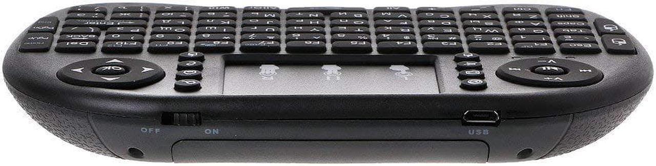 Alt view image 5 of 6 - Mini i8 Wireless Keyboard 2.4 GHz Russian or English Letters Multi-Media Air Mouse Remote Control Touchpad For Android TV Box