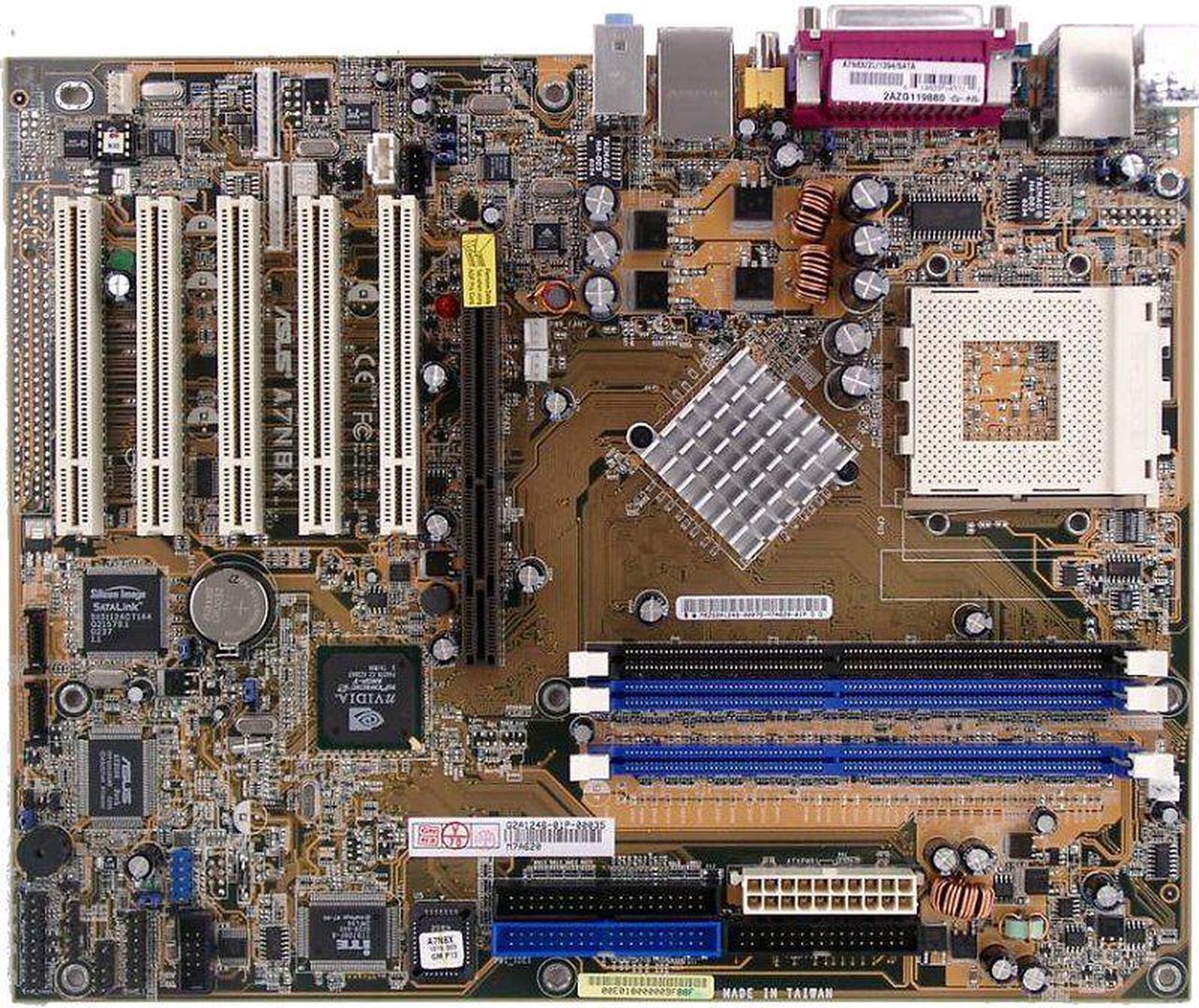Main image of Asus A7N8X NVIDIA nForce2 SPP Socket-A ATA-133 DDR SDRAM ATX Motherboard-(No Acc)