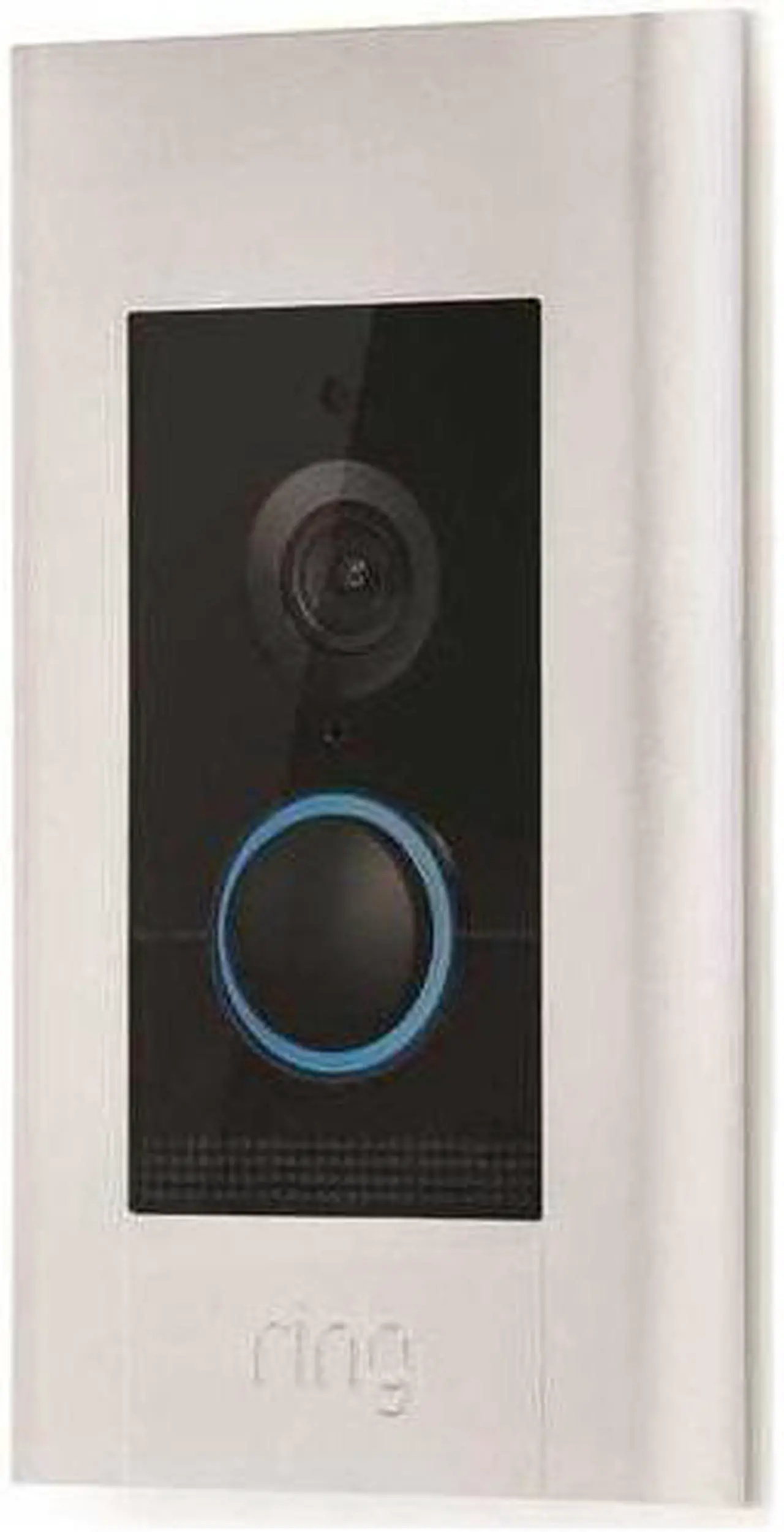 Main image of Ring 8VR1E7-0EN0 1920x1080 Satin Nickel Wired Video Doorbell Elite