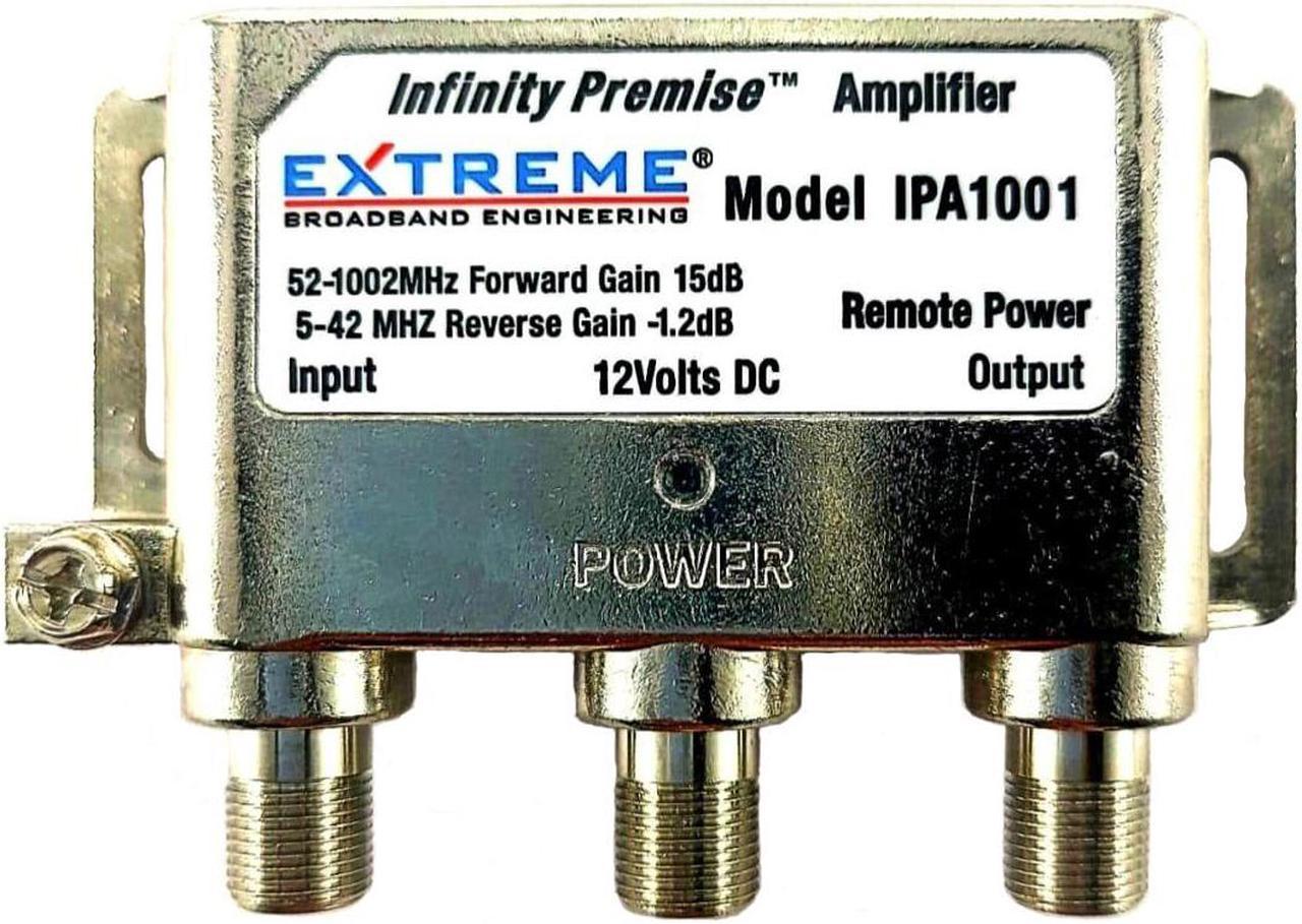 Extreme Broadband Infinity Premise Amplifier Silver Color IPA1001