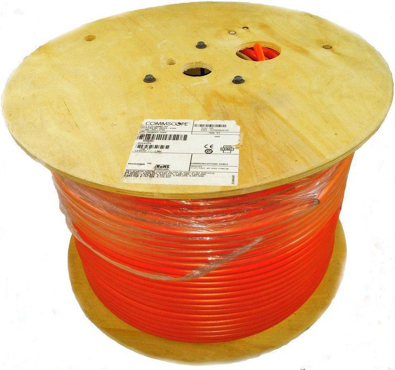 COMMSCOPE TRI-Shield Flooded Underground Orange Cable RG11 F1177TSEF-XP-ORG 1000