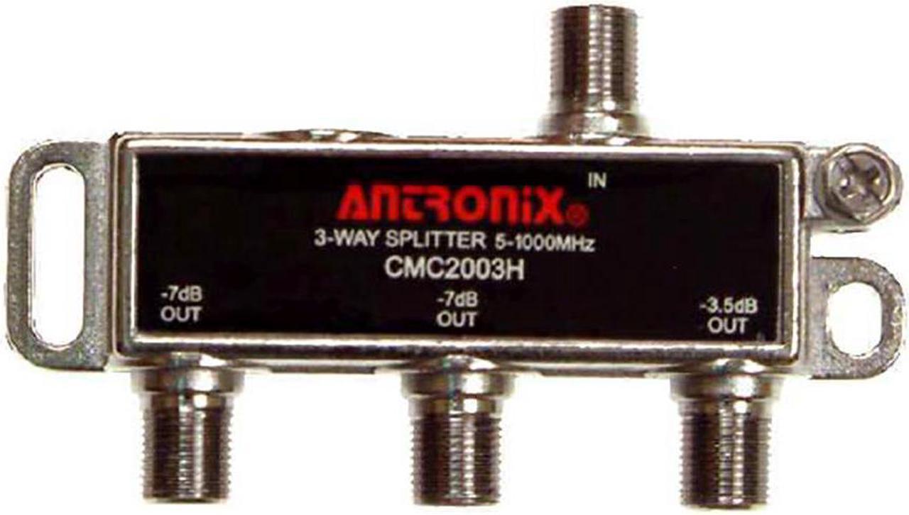 Antronix High Performance 3-Way Cable TV Splitter CMC2003H-A OTA Coaxial 5-1002M