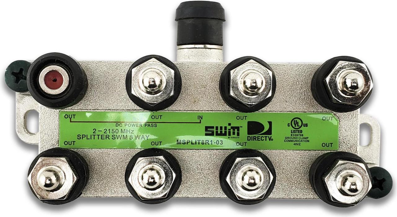 DIRECTV SWM 8-Way Splitter