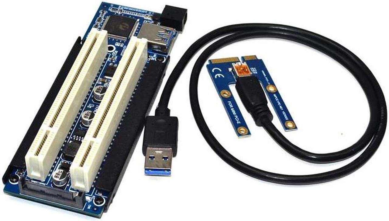 Alt view image 3 of 6 - Mainboard CPU Graphics Card Extention Cables PCI-E 1X to 16X Extender Riser Card SATA 4P Power Cable 4P Adapter Cable
