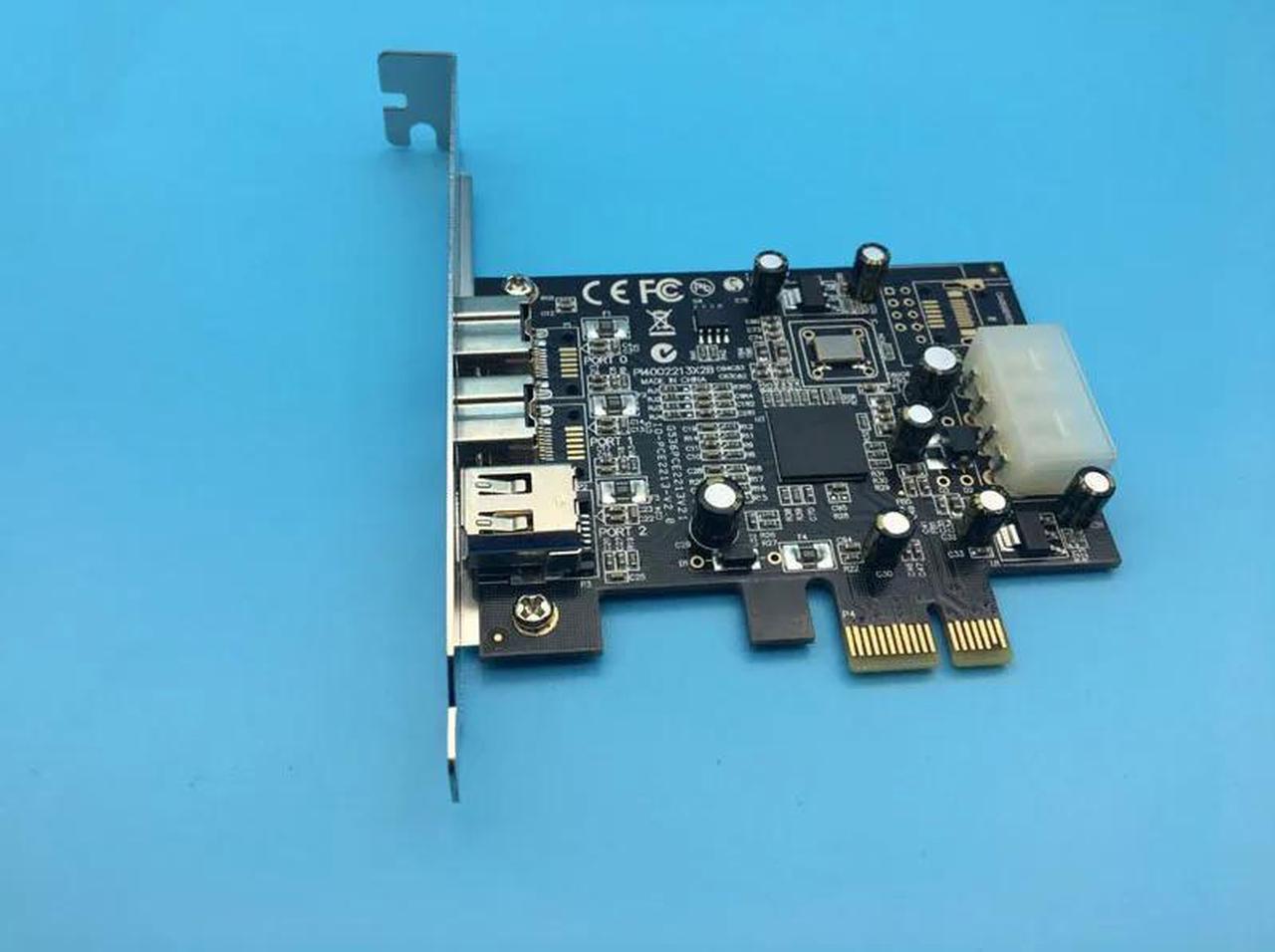 Alt view image 2 of 6 - Mainboard CPU Graphics Card Extention Cables PCI-E 1X to 16X Extender Riser Card SATA 4P Power Cable 4P Adapter Cable