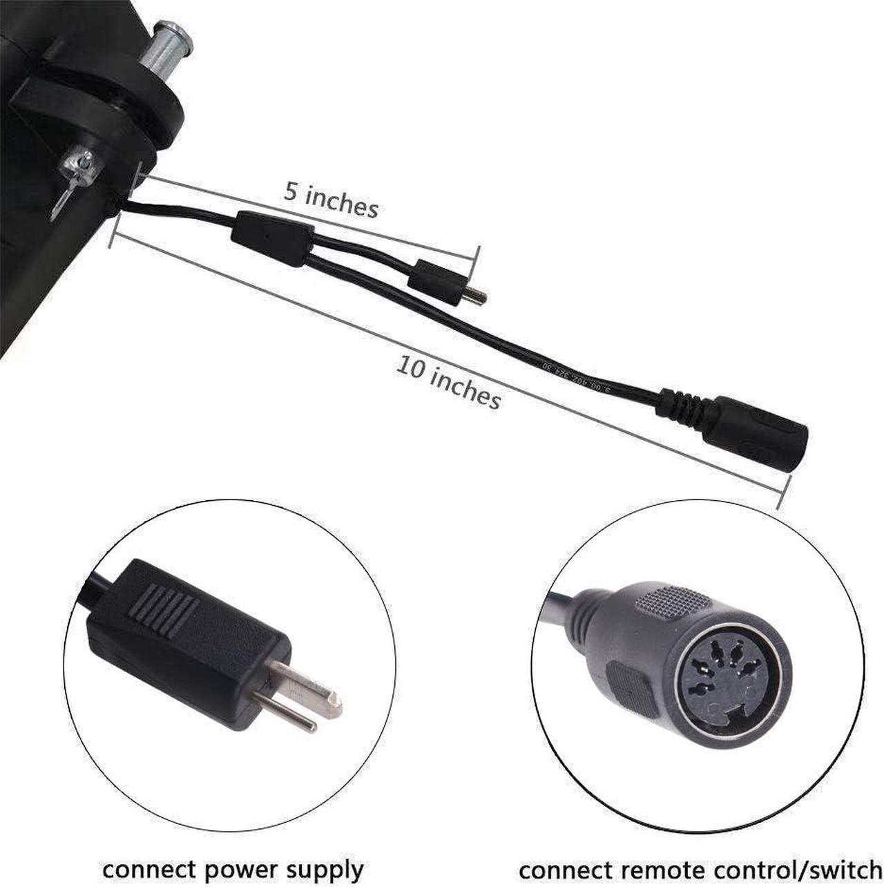 Alt view image 4 of 7 - Deltadrive Motor Actuator Model 1.28.000.131.30 Replacement Kit for Electric Recliner Lift Chair