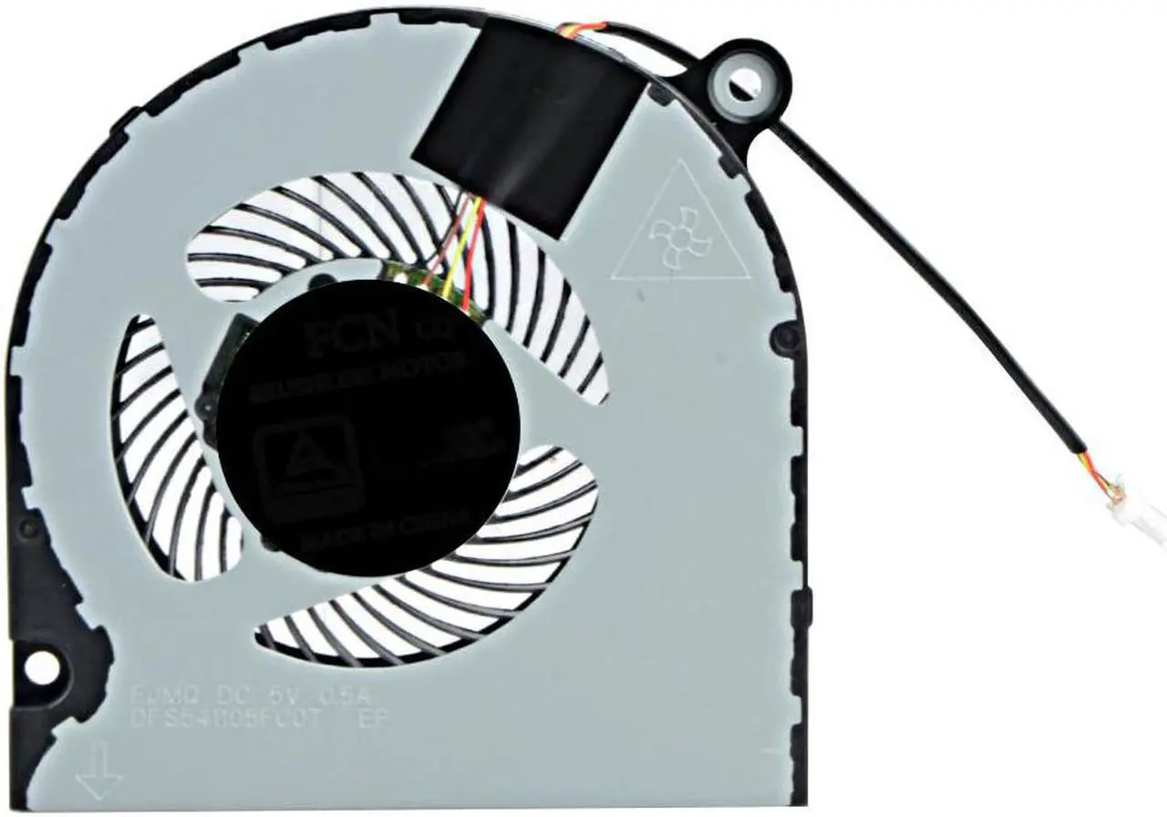 Alt view image 2 of 6 - CPU GPU Cooling Fan for Aspire A314 31 A315 21 A315 31 A315 51 A315 52 CPU FAN COOLER DFS541105FC0T FJP5 DC28000JSF0