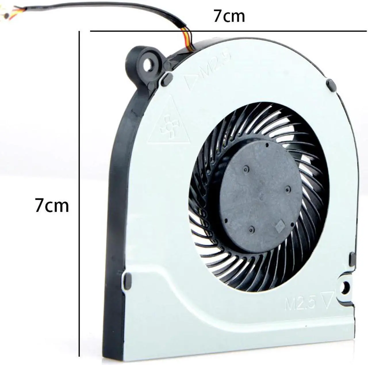 Alt view image 5 of 6 - CPU GPU Cooling Fan for Aspire A314 31 A315 21 A315 31 A315 51 A315 52 CPU FAN COOLER DFS541105FC0T FJP5 DC28000JSF0