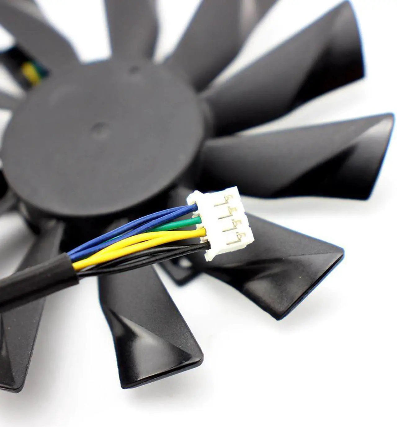 Alt view image 6 of 6 - 95mm Cooler Fan For MSI GTX780Ti/780/760/750Ti R9 290X/290/280X/280/270X GAMING PLD10010B12HH Cooling Fan