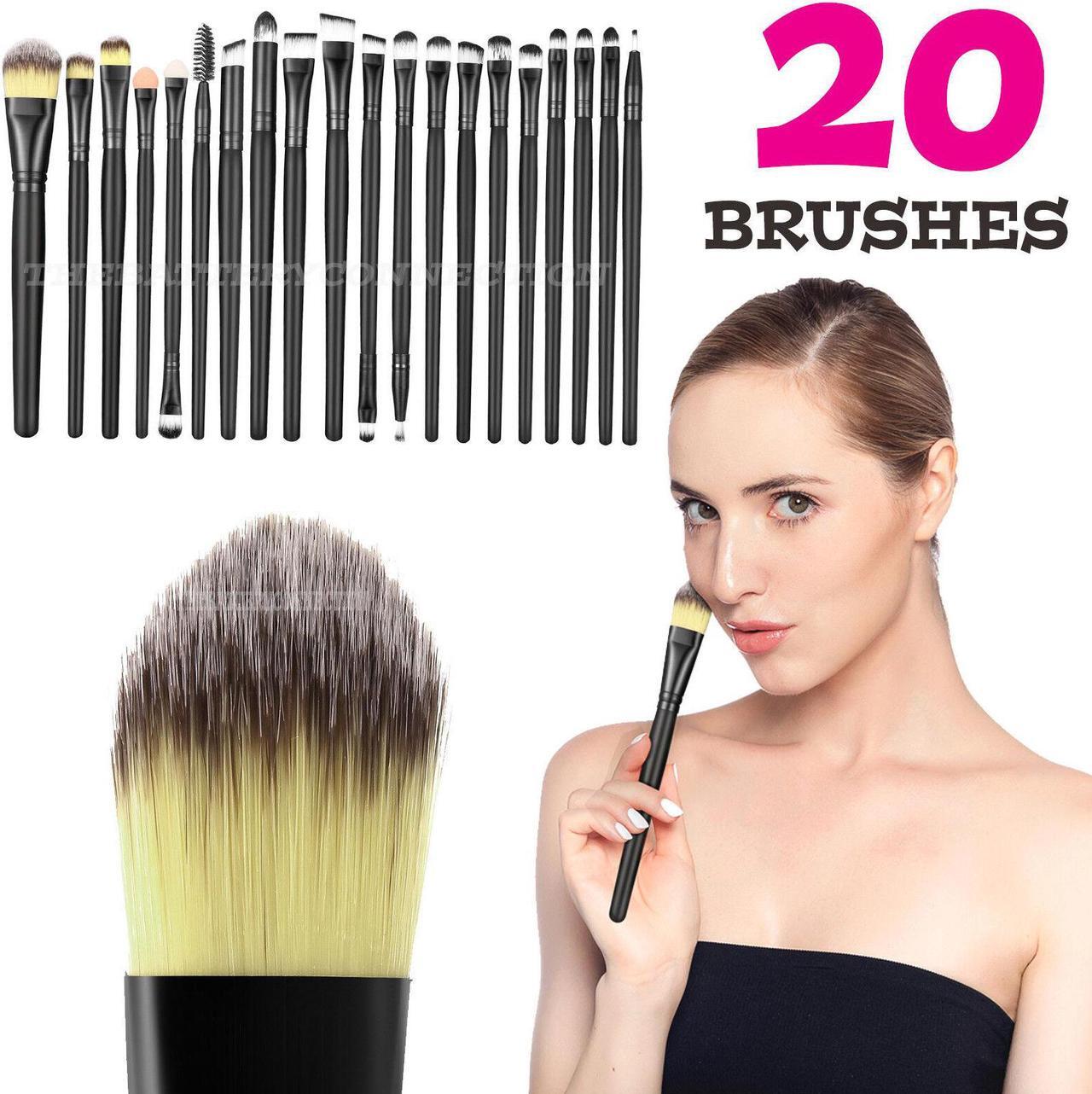 Main image of 20pcs Makeup BRUSHES Kit Set Powder Foundon   Eyeliner Lip Brush NEW