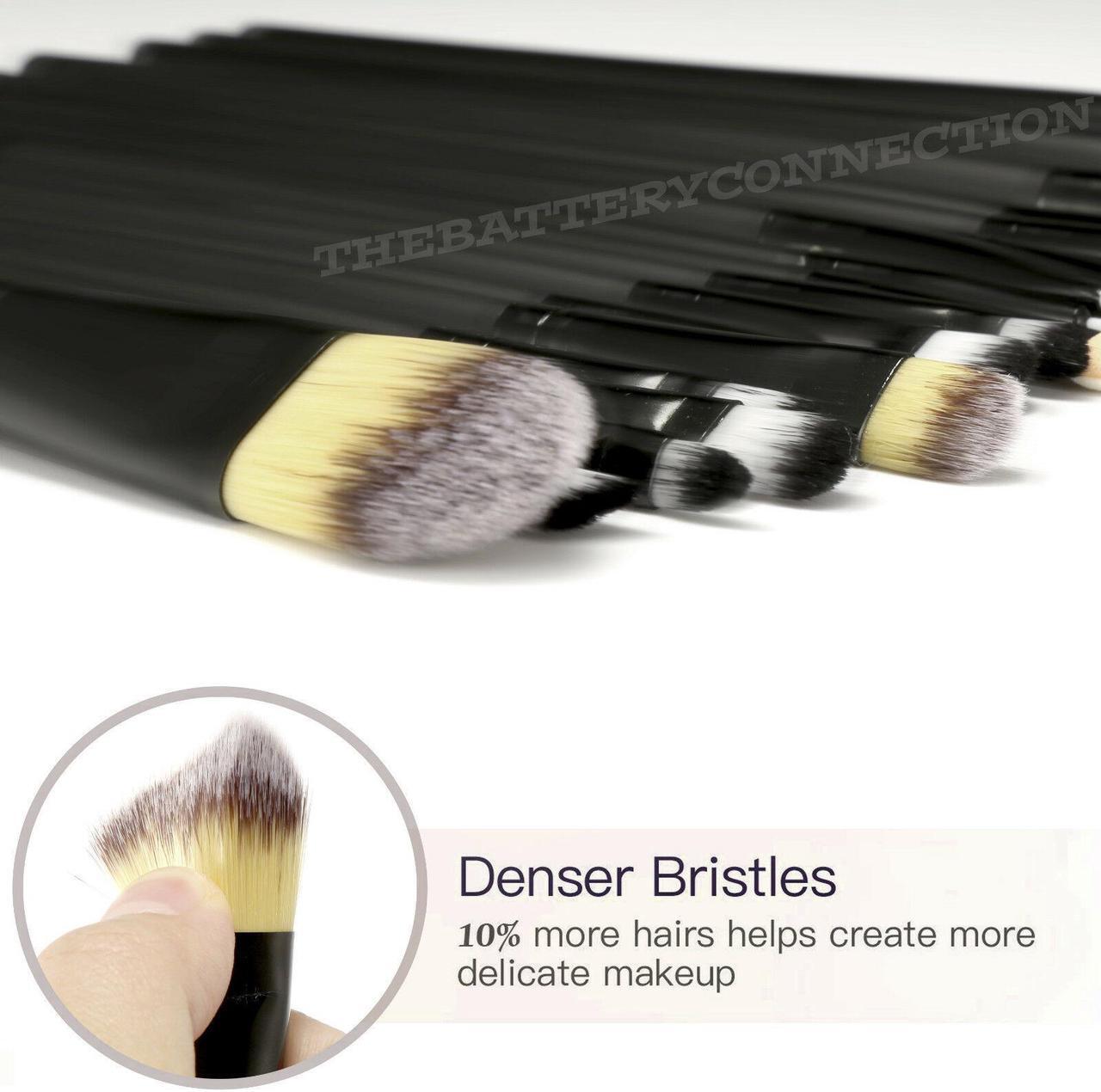 Alt view image 4 of 4 - 20pcs Makeup BRUSHES Kit Set Powder Foundon   Eyeliner Lip Brush NEW