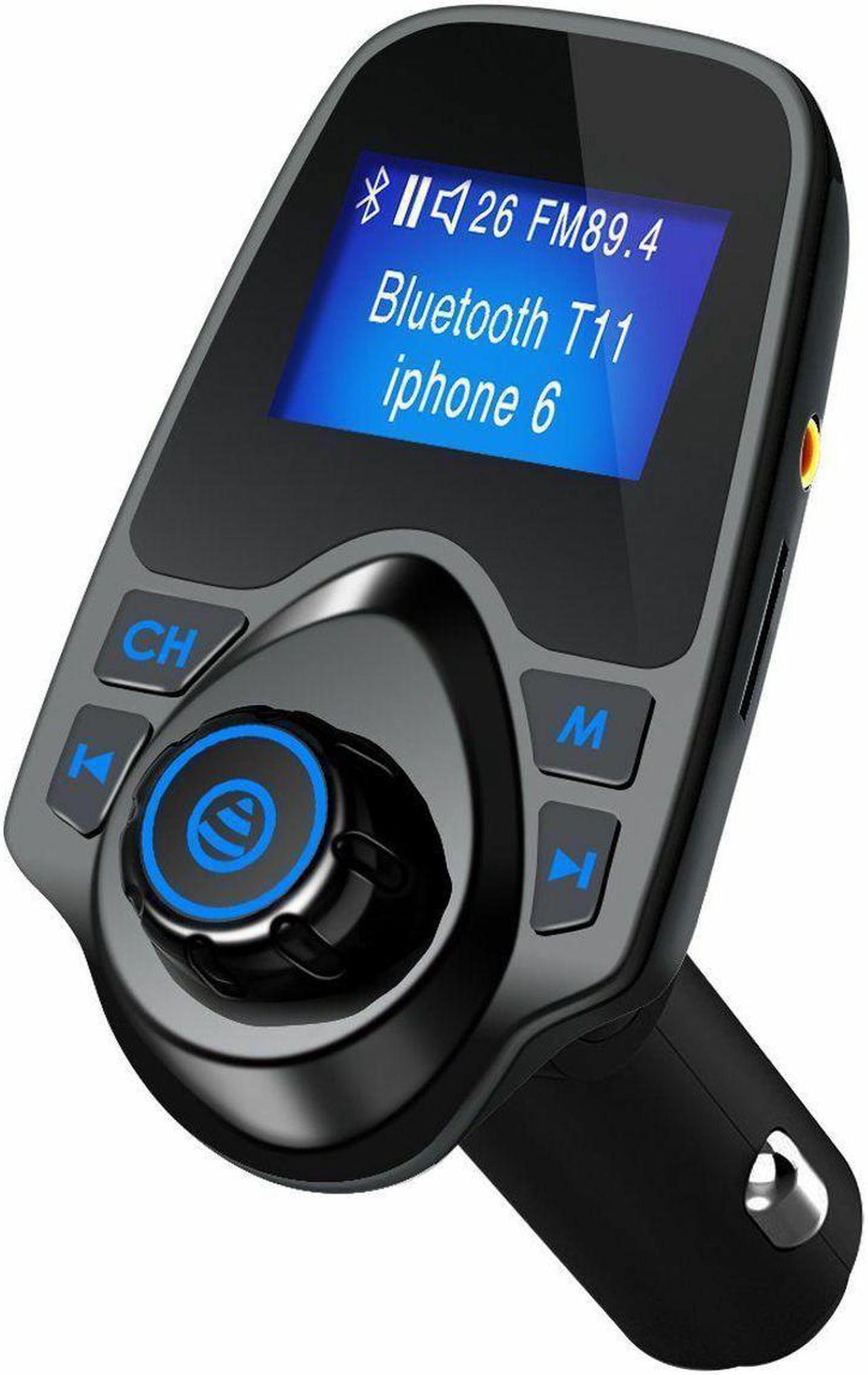 Alt view image 3 of 6 - Bluetooth Car FM Transmitter Wireless Radio Adapter USB Charger Mp3 Player
