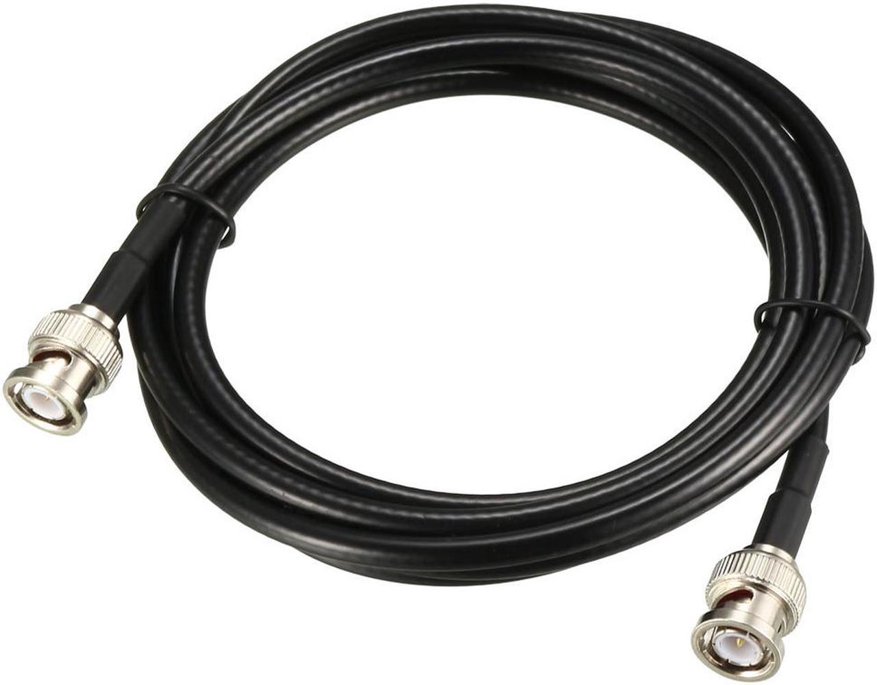 RG58 Coaxial Cable with BNC Male to BNC Male Connectors 50 Ohm 6 ft