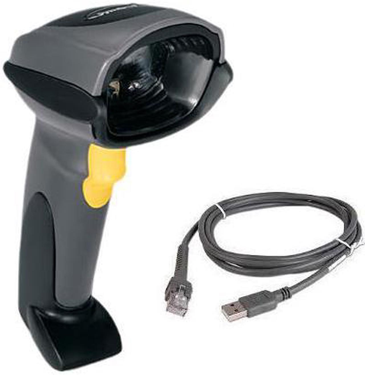 Zebra  Symbol DS6708-SR20007ZZR Barcode Scanner (Black) - Scanner with usb cable  DS6708-SR DS6708