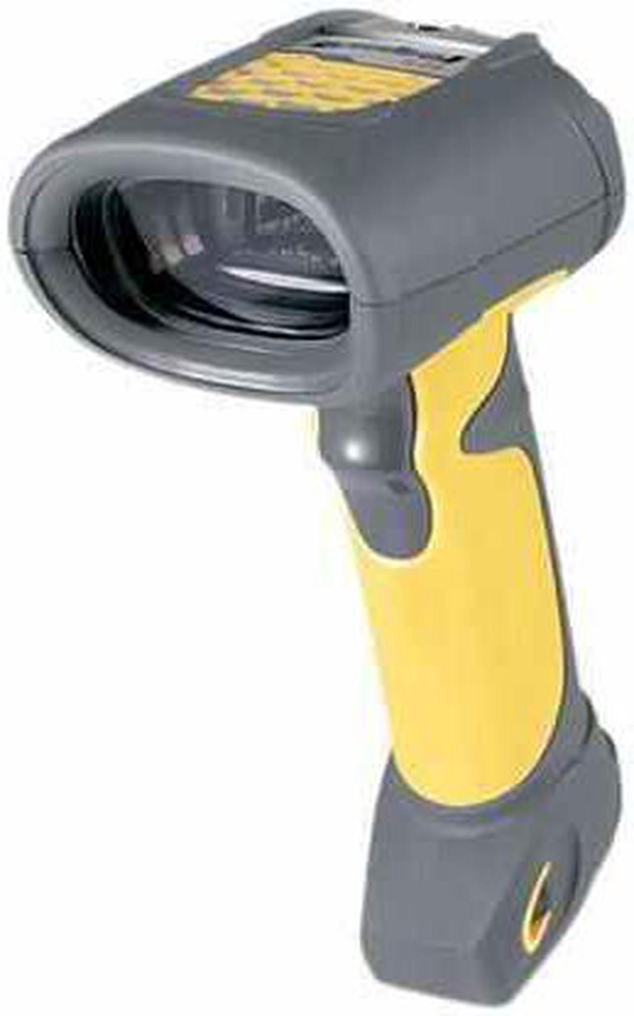 Symbol LS3408-ER20005R Extended Range Corded Rugged Barcode Scanner LS3408-ER- Yellow (Scanner only)