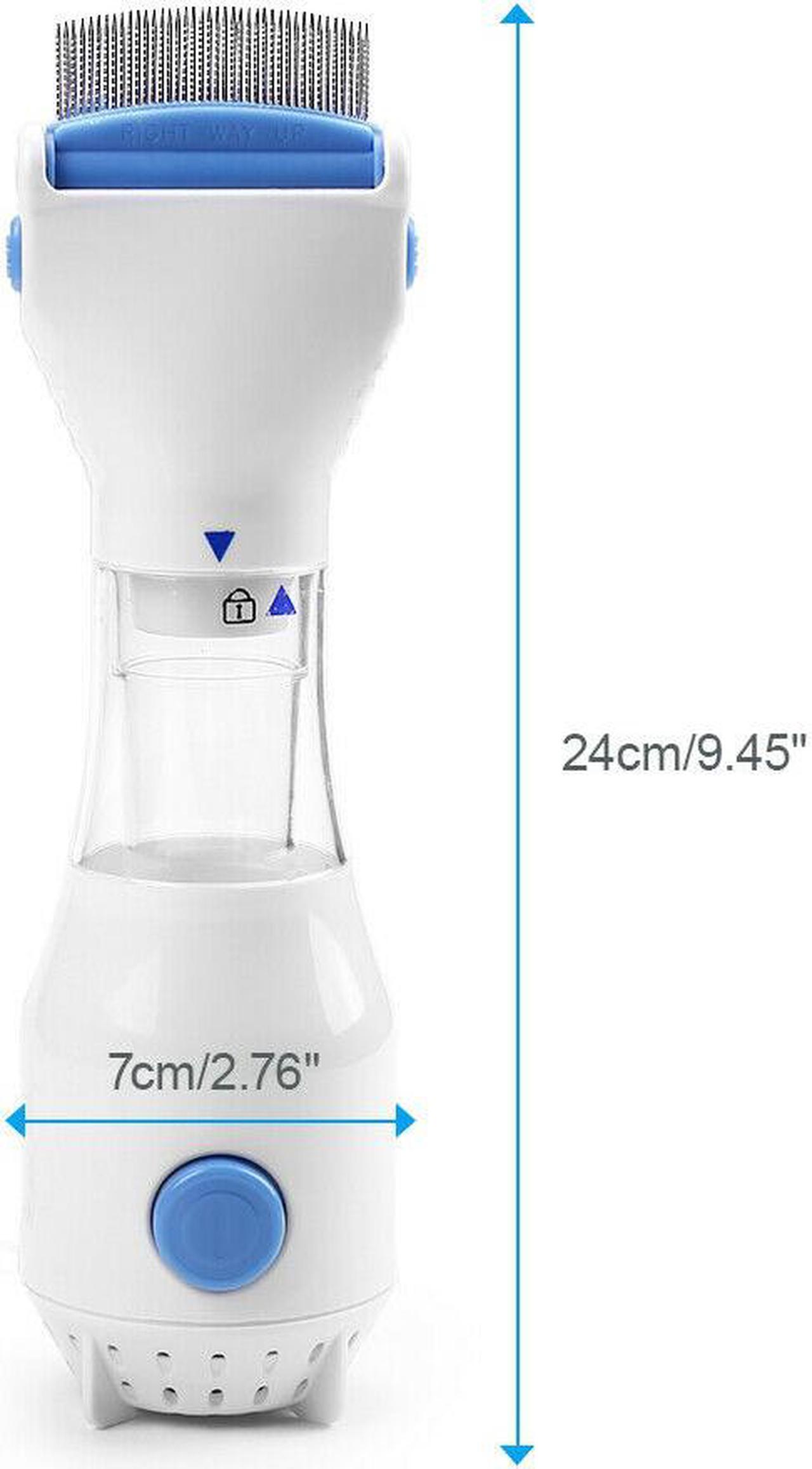 Alt view image 4 of 6 - Electric Vacuum Head Lice Comb Brush Pet Dog Flea Filter Remover with 3 Filters