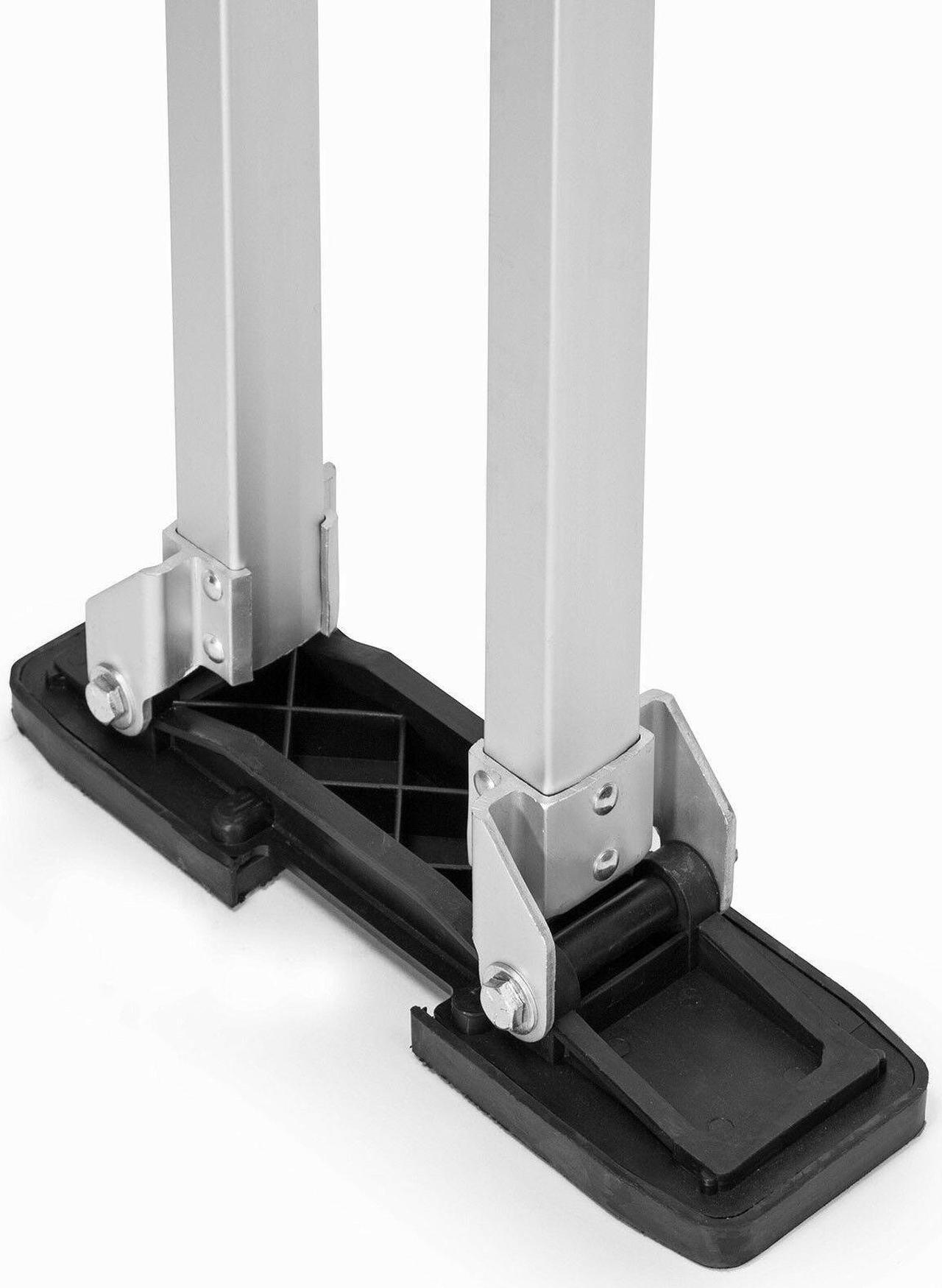 Alt view image 2 of 6 - Drywall Stilts Painters Walking Finishing Tools - Adjustable 18" - 30" Black