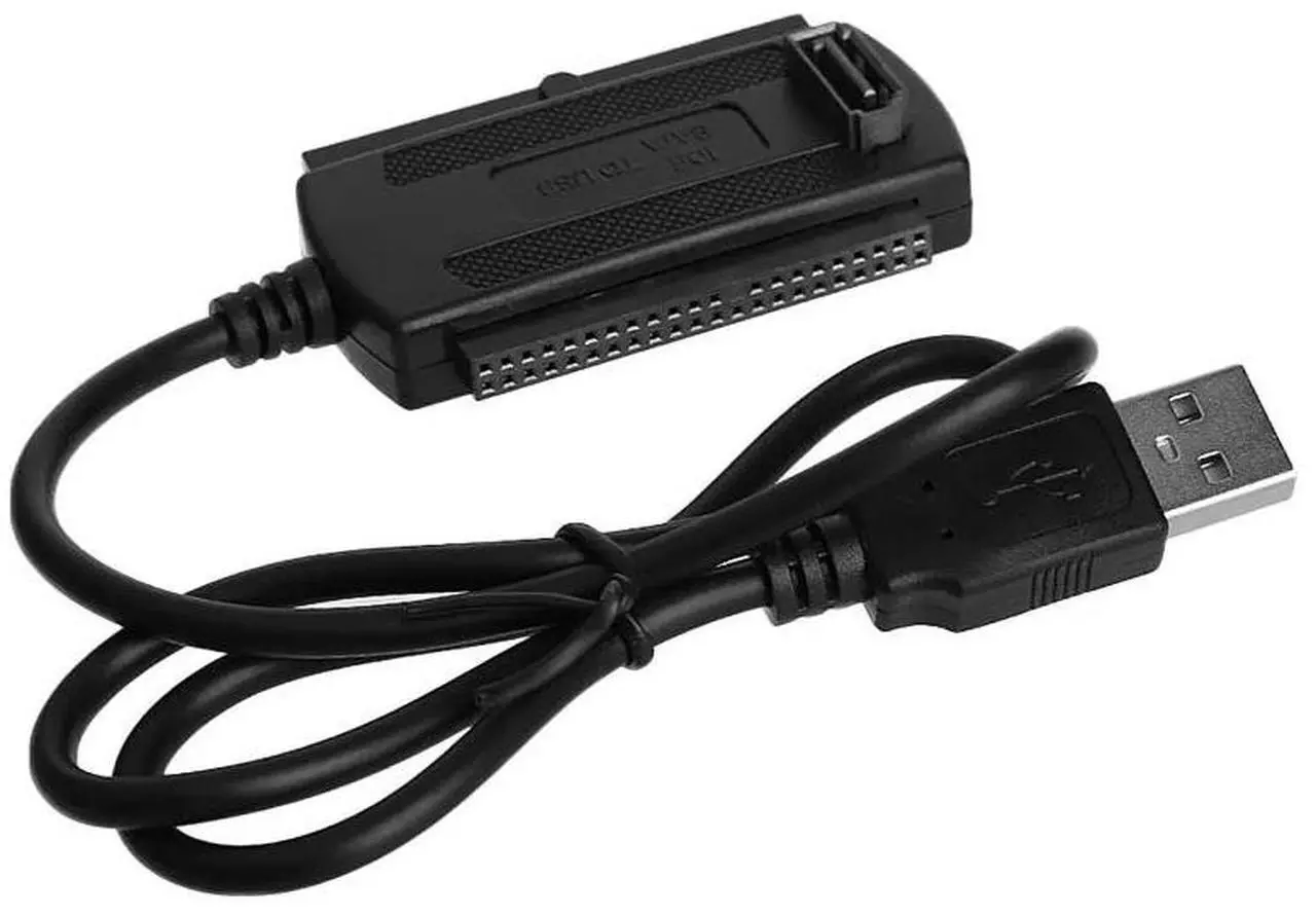Alt view image 2 of 6 - USB 2.0 to IDE/SATA 2.5\" 3.5\" Hard Drive Disk HDD Converter Adapter Cable  L4MD