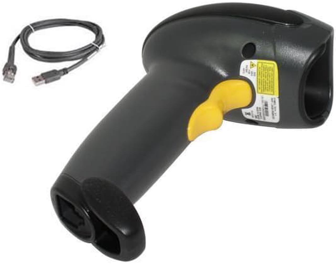 2pcs Symbol LS4208 Series barcode scanner LS4208-SR20007ZZR Barcode Scanner LS4208-SR with USB Cable - Black color