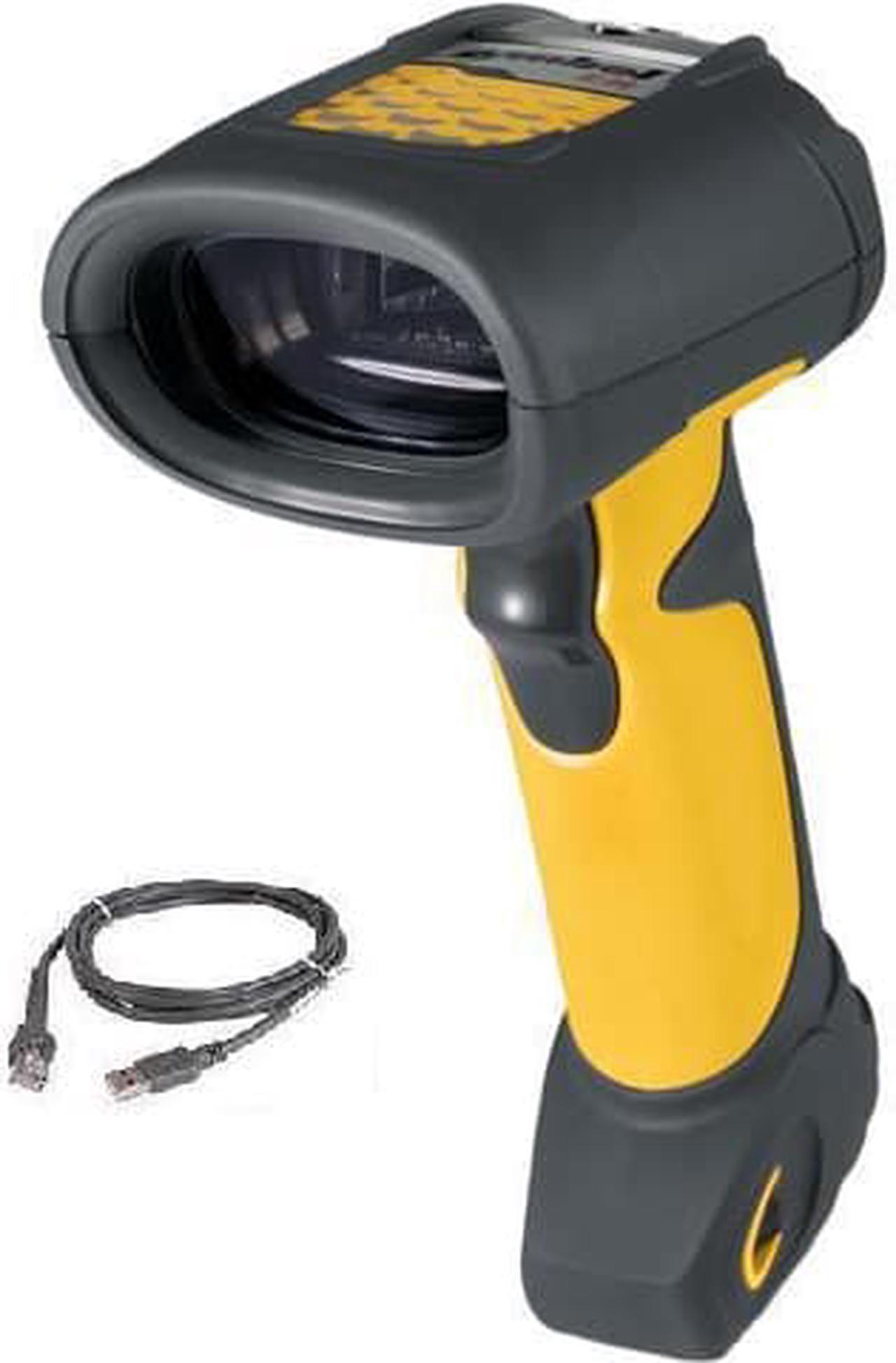 2pcs* Zebra Symbol LS3578 Series Industrial Barcode Scanner LS3578-ER20005WR Rugged Barcode Scanner - Scanner LS3578-ER With usb cable(Cradle, Power Supply, Sold Separately)