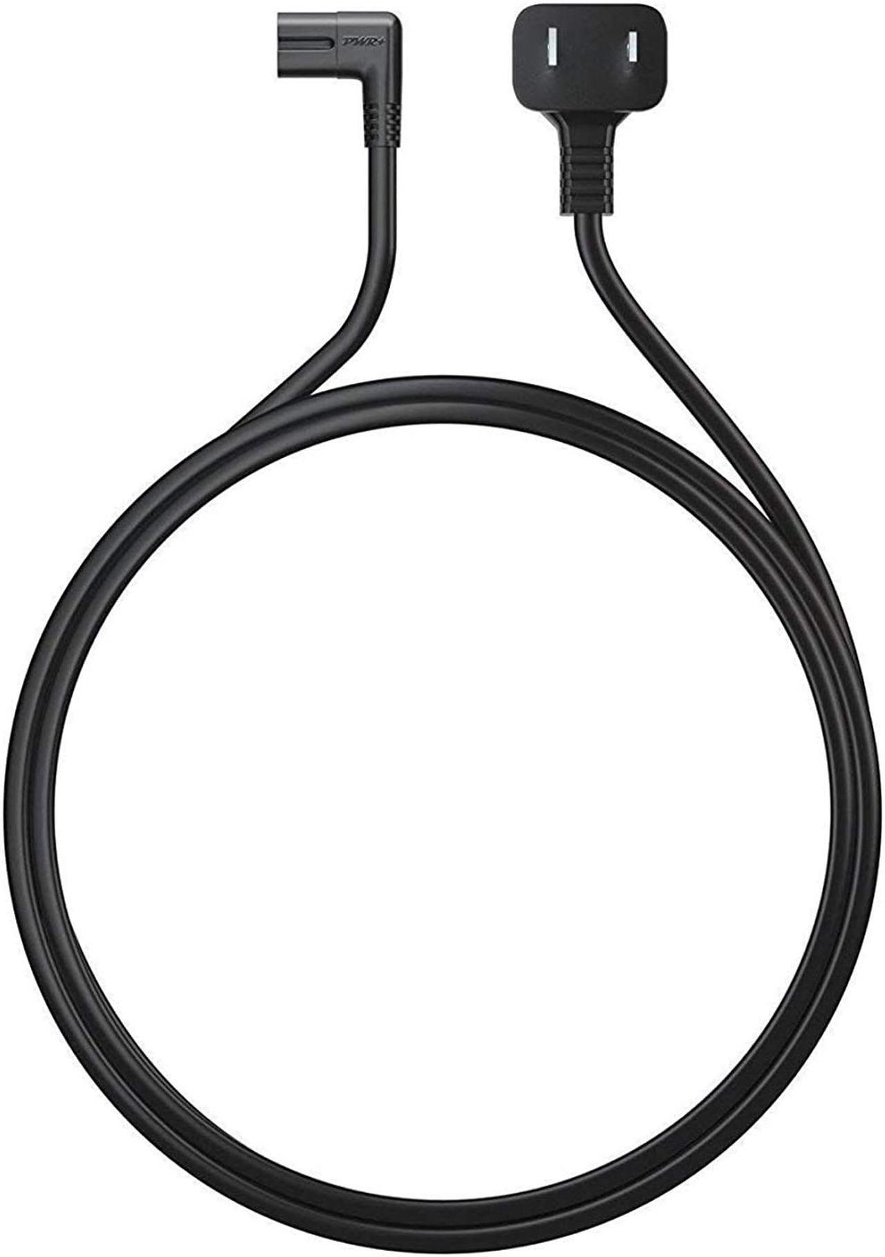 Alt view image 3 of 4 - Pwr Short 3 Ft TV Power Cord 2 Prong Cable: AC Wall Plug 2-Slot (C7 Figure 8) Compatible with Samsung LG TCL Sony Insignia Sharp Toshiba JVC Hisense Electronics TV LED LCD