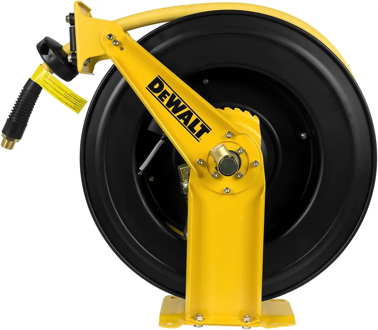 Alt view image 7 of 7 - DeWalt DXCM024-0344 Double Arm Hose Reel with 1/2” x 50’ Premium Rubber Hose