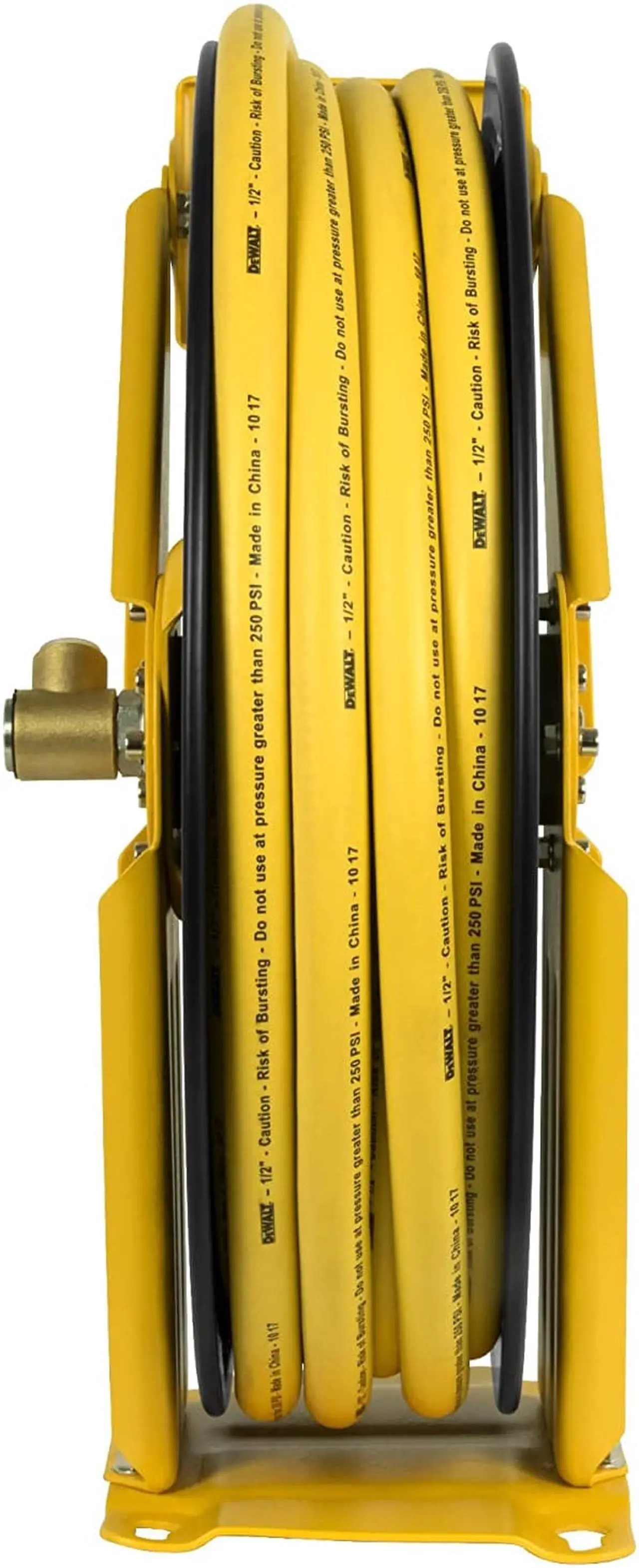 Alt view image 2 of 7 - DeWalt DXCM024-0344 Double Arm Hose Reel with 1/2” x 50’ Premium Rubber Hose
