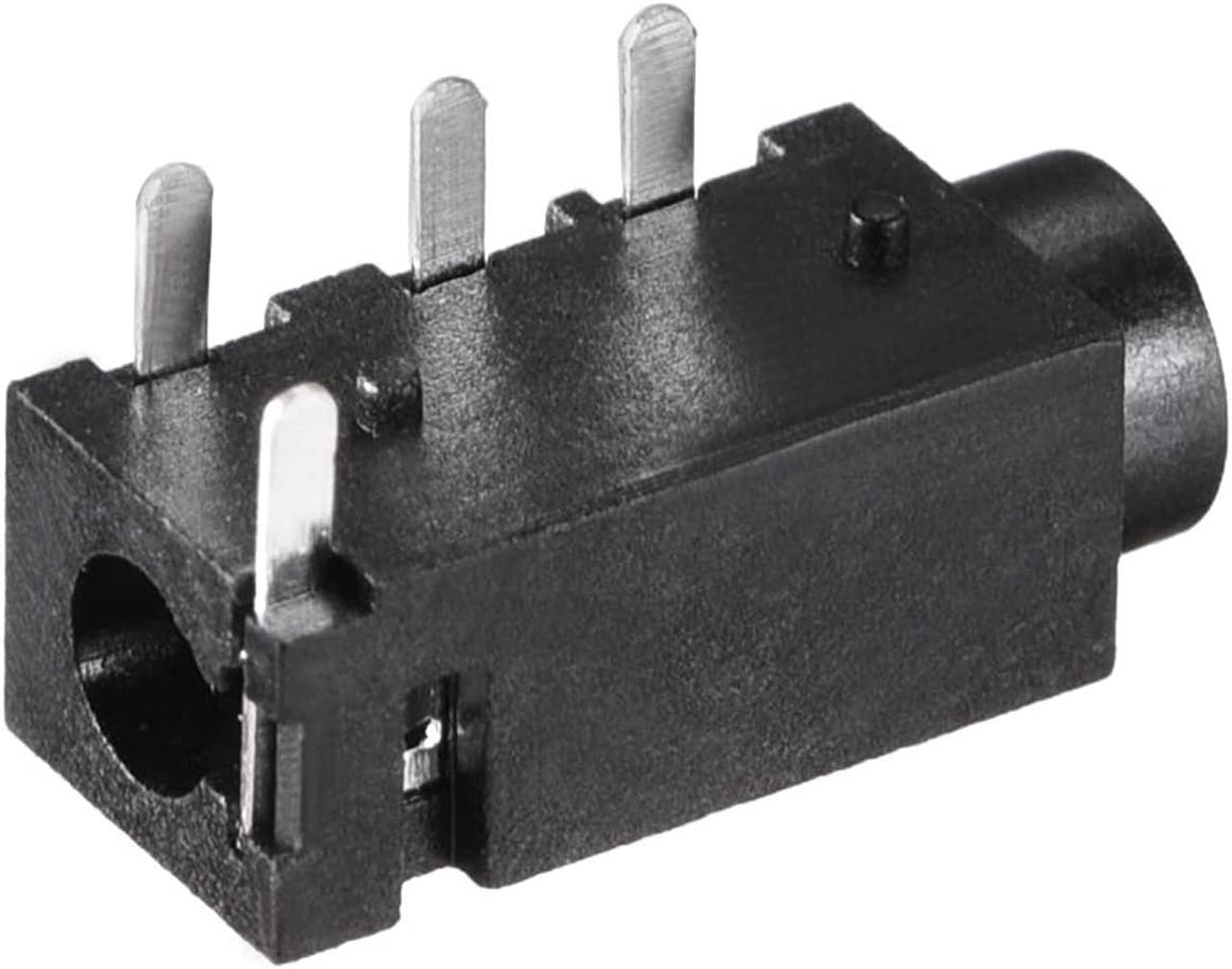 Alt view image 3 of 4 - uxcell 3.5 mm Audio Jack Connector PCB Mount Female Socket 4 Pin PJ-320A 10pcs