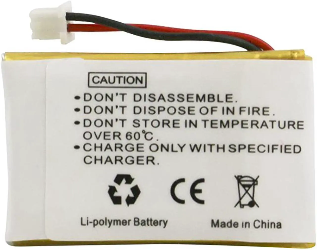 Batteria 240mAh 3.7V Li-Polymer Per Plantronics: Compatibile Con Molti Modelli Auricolari (C351N, Savi, CS50, Ecc.)